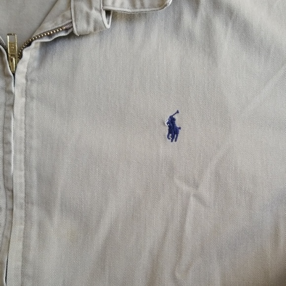 Vintage Polo Ralph Lauren Tan Jacket Large - Picture 2 of 5